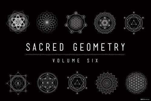 神圣與幾何 矢量素材在宗教抽象線條設(shè)計中的應(yīng)用